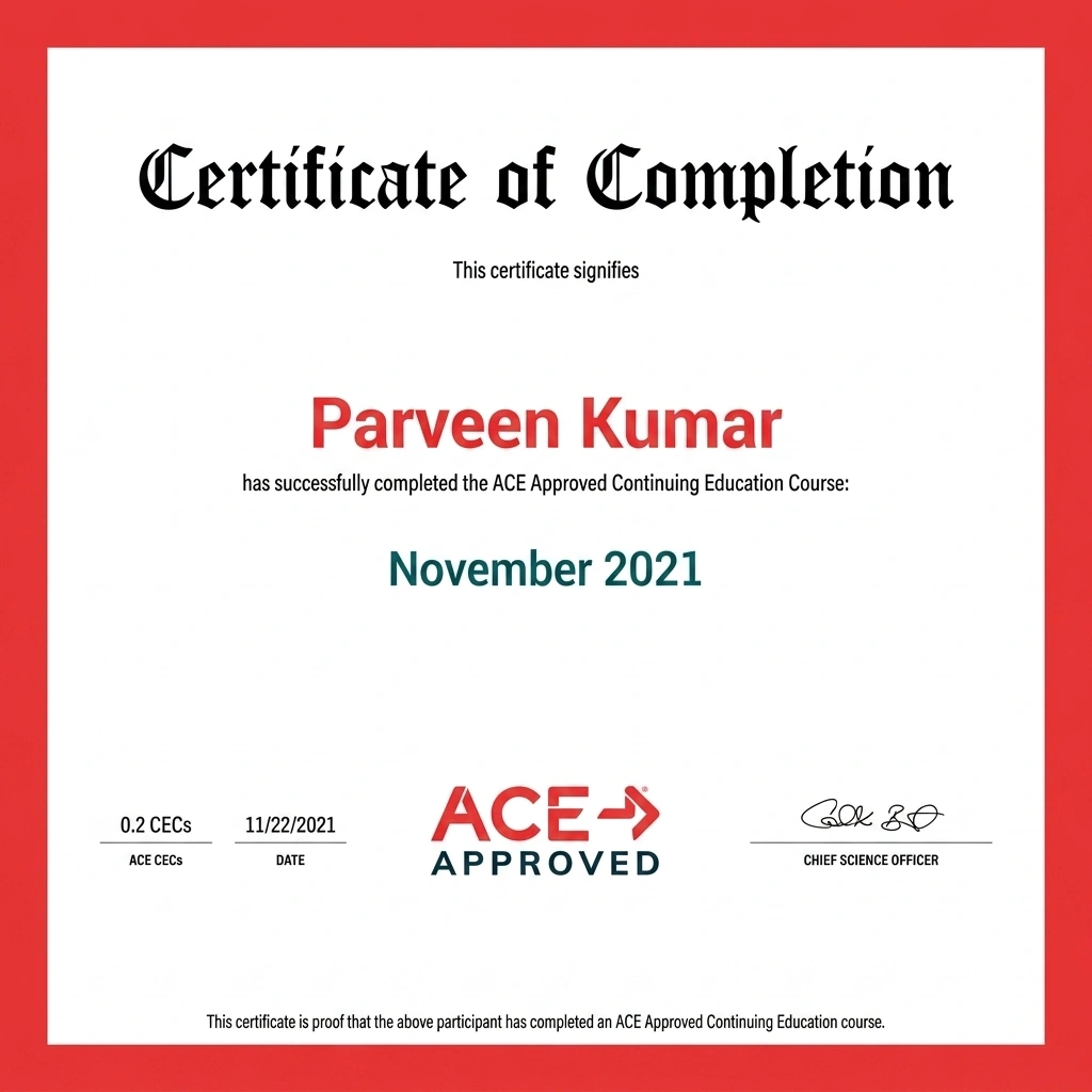 ACE Approved Continuing Education - American Council on Exercise (ACE)